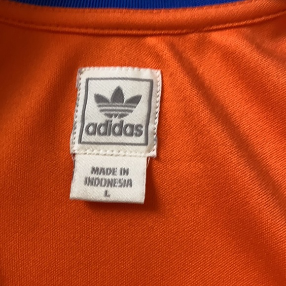 Adidas Kids Boys Full Zip Sweater Sz L - Picture 4 of 6